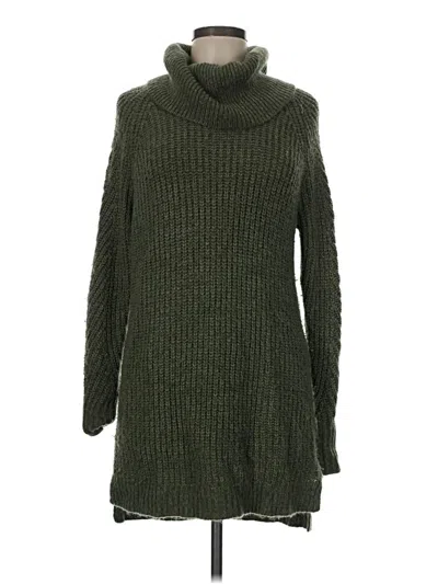 Pre-owned A New Day Turtleneck Sweater In Green