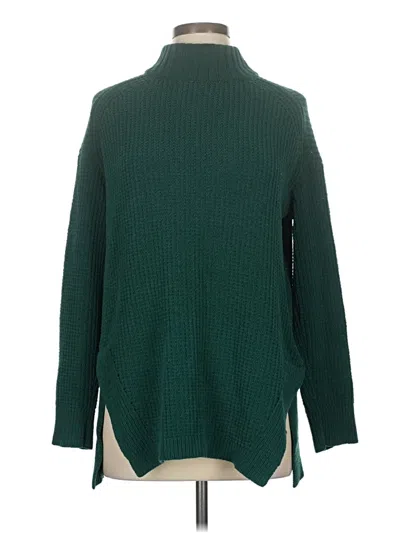 Pre-owned A New Day Turtleneck Sweater In Green