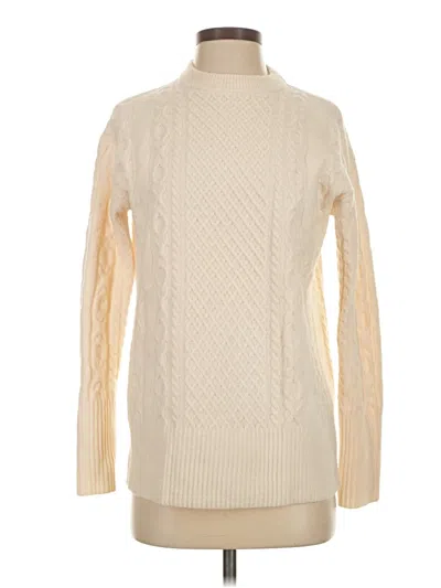 Pre-owned A New Day Turtleneck Sweater In Ivory