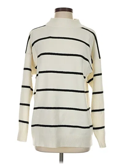 Pre-owned A New Day Turtleneck Sweater In Ivory
