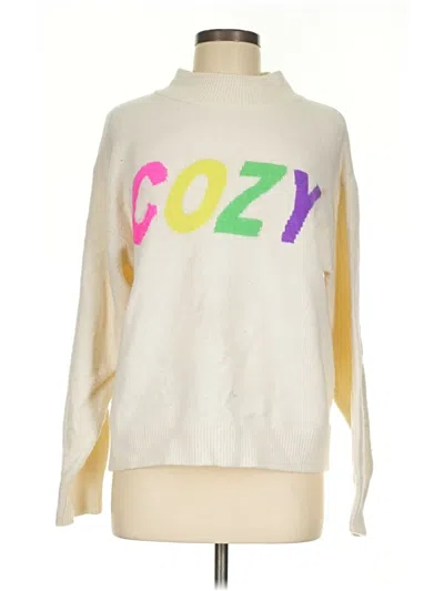 Pre-owned A New Day Turtleneck Sweater In Ivory
