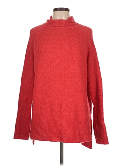 Pre-owned A New Day Turtleneck Sweater In Red