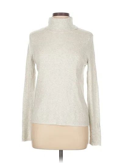 Pre-owned A New Day Turtleneck Sweater In Silver