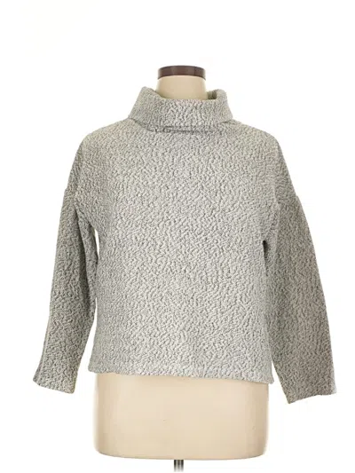 Pre-owned A New Day Turtleneck Sweater In Silver