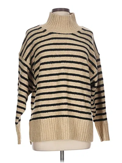 Pre-owned A New Day Turtleneck Sweater In Tan