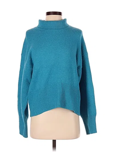 Pre-owned A New Day Turtleneck Sweater In Teal