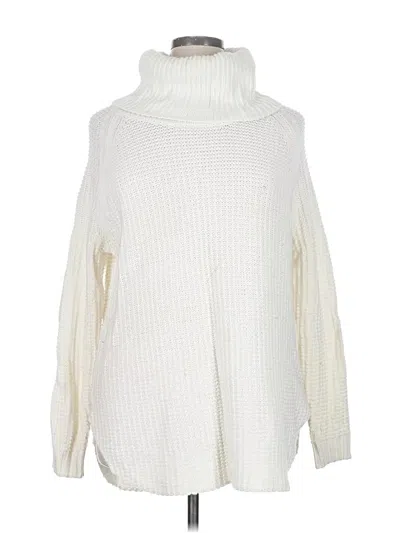 Pre-owned A New Day Turtleneck Sweater In White