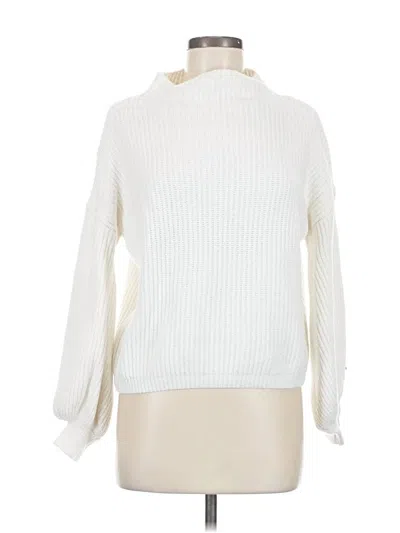Pre-owned A New Day Turtleneck Sweater In White