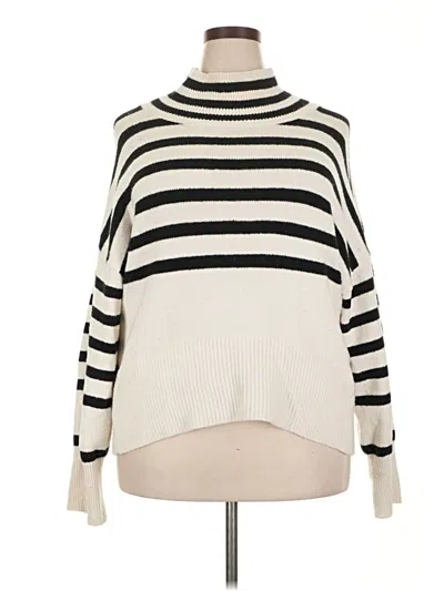 Pre-owned A New Day Turtleneck Sweater In White