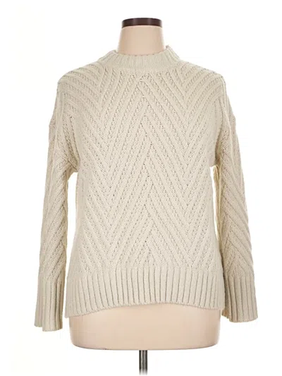Pre-owned A New Day Turtleneck Sweater In White