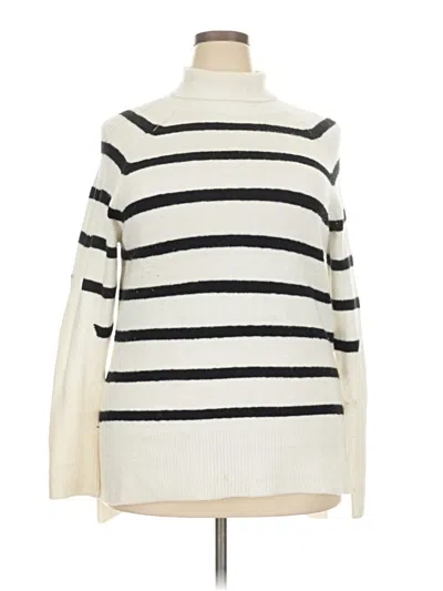 Pre-owned A New Day Turtleneck Sweater In White