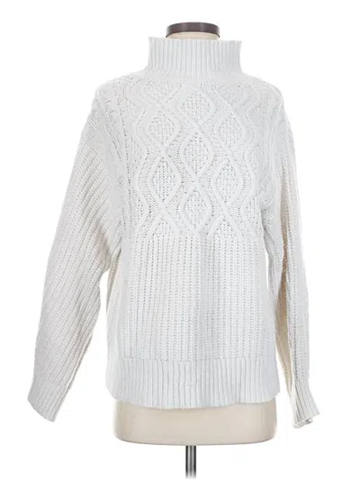 Pre-owned A New Day Turtleneck Sweater In White