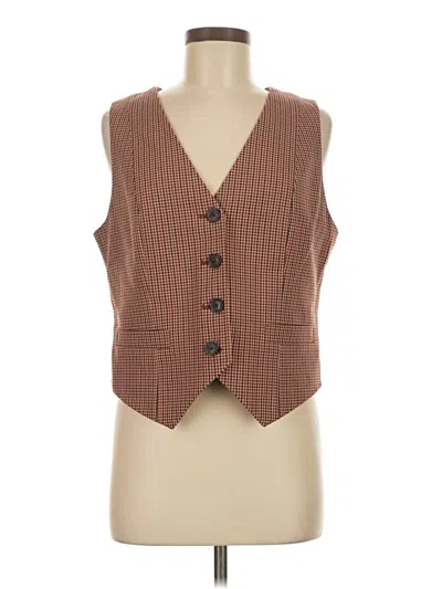 Pre-owned A New Day Vest In Brown