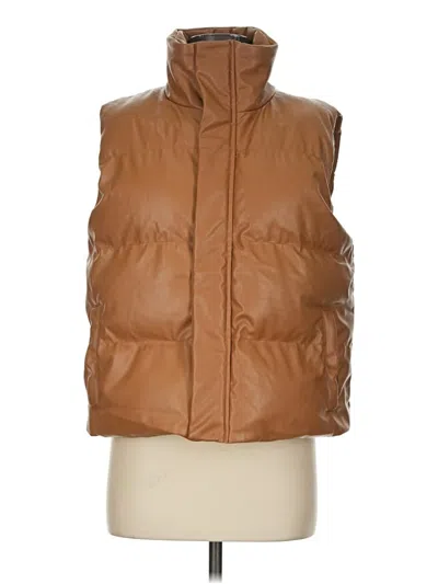 Pre-owned A New Day Vest In Brown