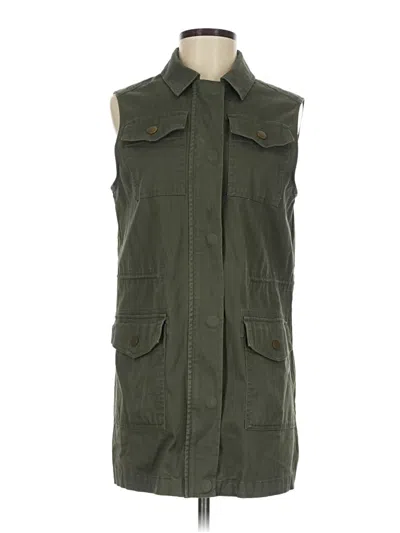 Pre-owned A New Day Vest In Green