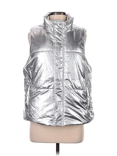 Pre-owned A New Day Vest In Silver