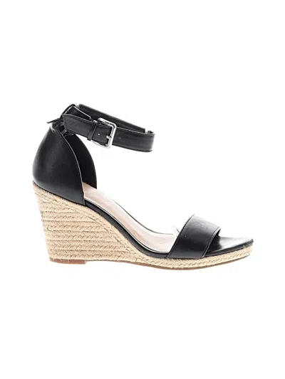Pre-owned A New Day Wedges In Black