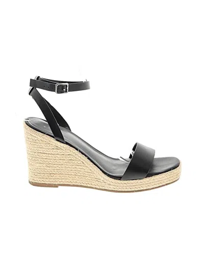 Pre-owned A New Day Wedges In Black