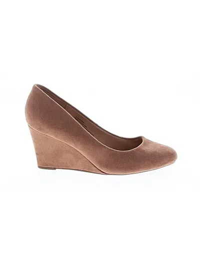 Pre-owned A New Day Wedges In Tan