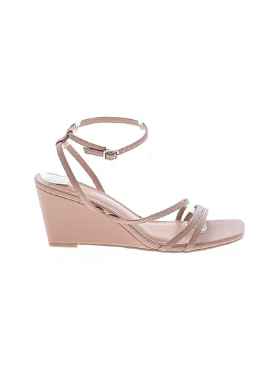 Pre-owned A New Day Wedges In Tan