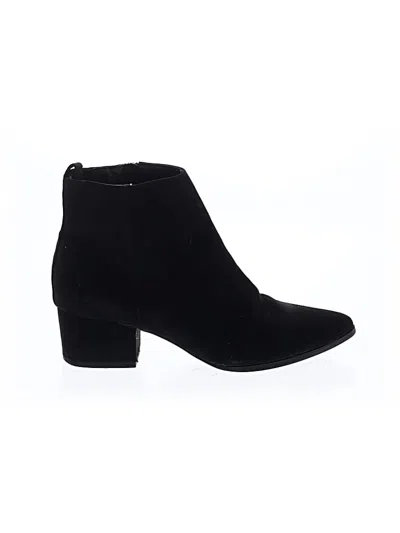 Pre-owned A New York Ankle Boots In Black