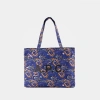 A P C Diane Reversible Shopper Bag - A.p.c. - Synthetic - Blue In Blue