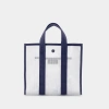 A P C Louise Small Shopper Bag - A.p.c. - Pvc - Blue In Blue