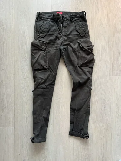 Pre-owned A P C X Kanye West X Kanye Army Military Cargo Pant In Green