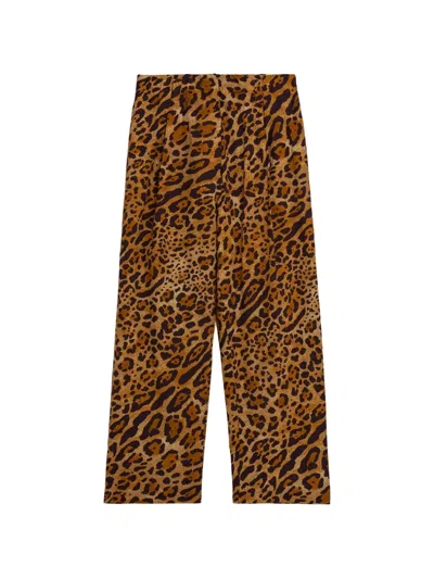 A Paper Kid Animal Print Trousers
