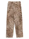 A Paper Kid Leopard-print Trousers