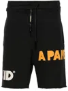 A Paper Kid Shorts In Black  