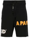 A Paper Kid Shorts In Black