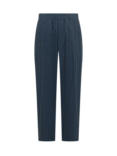 A PAPER KID MEN BLUE REGULAR ELASTICATED PANTS, 34 LUXURY PANTS FOR MEN DARVEYS