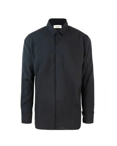 A Paper Kid Camicia In Modal Nera In 110