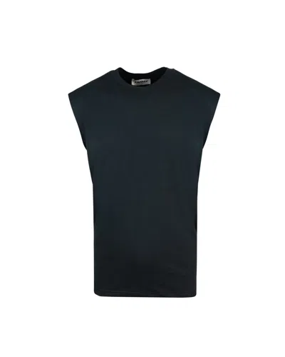A Paper Kid T-shirt In Black Cotton In 110black