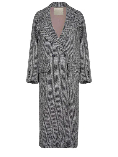 A Paper Kid Coat In Gray