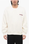 A Paper Kid Classic Cotton Sweater With Bold Graphic Print And Relaxed Fit