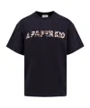 A Paper Kid Cotton T-shirt With Animalier Print