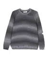 A Paper Kid Distressed-effect Cut-out Jumper