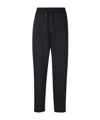 A Paper Kid Elastic Waist Sweatpants In Black