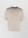 A Paper Kid Floral Crew Neck T-shirt In Neutrals