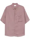 A Paper Kid Floral-print Shirt In Red