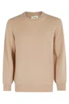A Paper Kid Knitted Crew Neck Clothing In Neutral