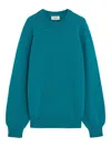 A Paper Kid Knitted Crew Neck Clothing In Blue