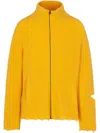 A Paper Kid Knitted Jacket In Yellow