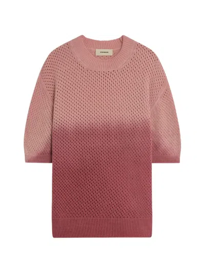 A Paper Kid Knitted T-shirt In Brown