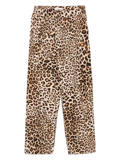 A Paper Kid Leopard-print Trousers