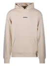 A Paper Kid Logo-embroidered Hoodie In Neutral