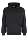 A Paper Kid Logo-embroidered Hoodie In Black