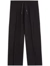 A Paper Kid Logo-patch Track Pants In Black
